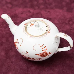 Чайный Сервиз «Индийский цветок» на 6-ть персон Фарфор MEISSEN / МЕЙСЕН Германия.