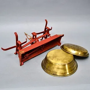 Антикварные Чугунные Бытовые Кухонные Весы на 10 кг. Франция начало ХХ века! 