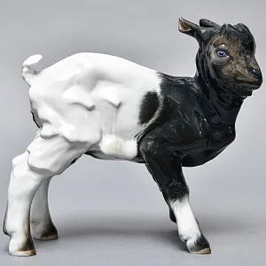 Редкая! Коллекционная Фарфоровая статуэтка «Козленок», ROSENTHAL Германия - 1938 год.