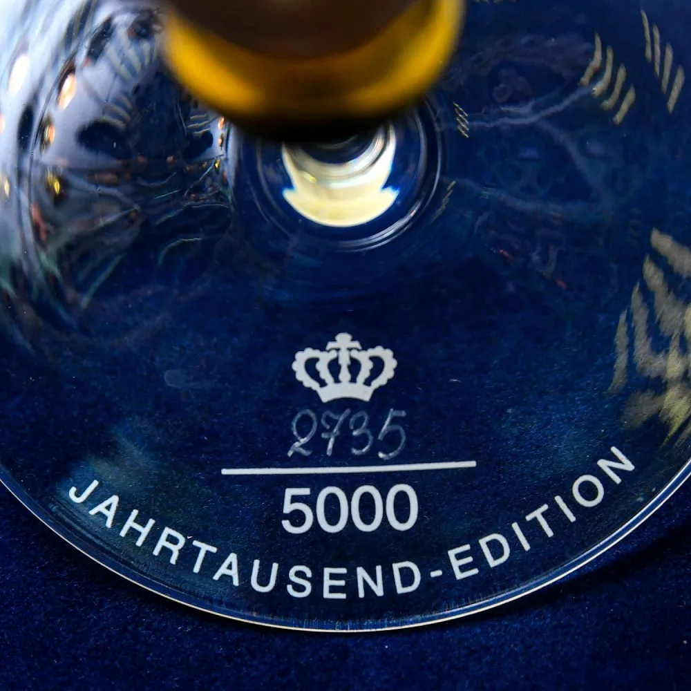 Эксклюзивный Коллекционный Бокал для Шампанского серия «Millenium - 1996», Theresienthal Германия.