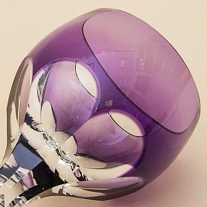 Бокалы 6 -ть штук серия «ELIZA» Хрусталь, JOSEPHINENHUTTE Германия, 60 -е годы ХХ века.