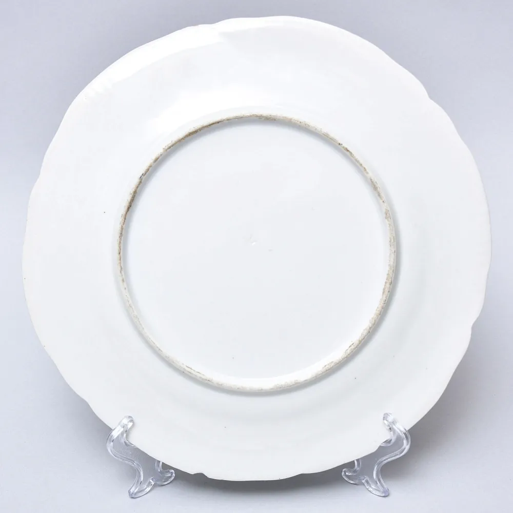 Редкость! Антикварное Блюдо - Тарелка «Охота - Птицы - Лесной Кулик» Фарфор Limoges Франция 20 гг.