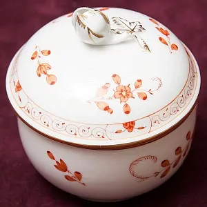 Чайный Сервиз «Индийский цветок» на 6-ть персон Фарфор MEISSEN / МЕЙСЕН Германия.