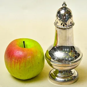 Винтажная Баночка - Емкость для сахарной пудры, Sheffield, Англия середина ХХ века.