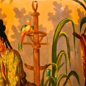 Редкие!!! Большие Антикварные Парные Вазы «Персидские мотивы», Франция VIEUX PARIS.