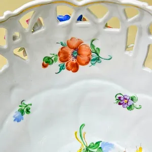 Редкость!!! Большая Фарфоровая Ваза «УРОЖАЙ», PLAUE Германия середина ХХ века.