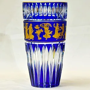 Авторская Коллекционная Ваза «Jupiter. Dance De Flore», хрусталь VAL SAINT LAMBERT, Бельгия.