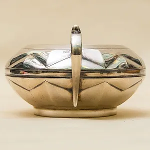 Набор для подачи Чая, АРТ ДЕКО, Silverplate William Hutton&Sons Англия, начало ХХ века.