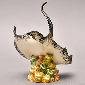 Коллекционная Фарфоровая статуэтка «Рыба - СКАТ», Goebel Германия, вторая половина ХХ века.