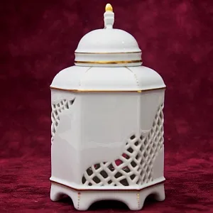 Редкость! Будуарный Фарфоровый Подсвечник - Аромалампа - Ночник, Furstenberg Германия.