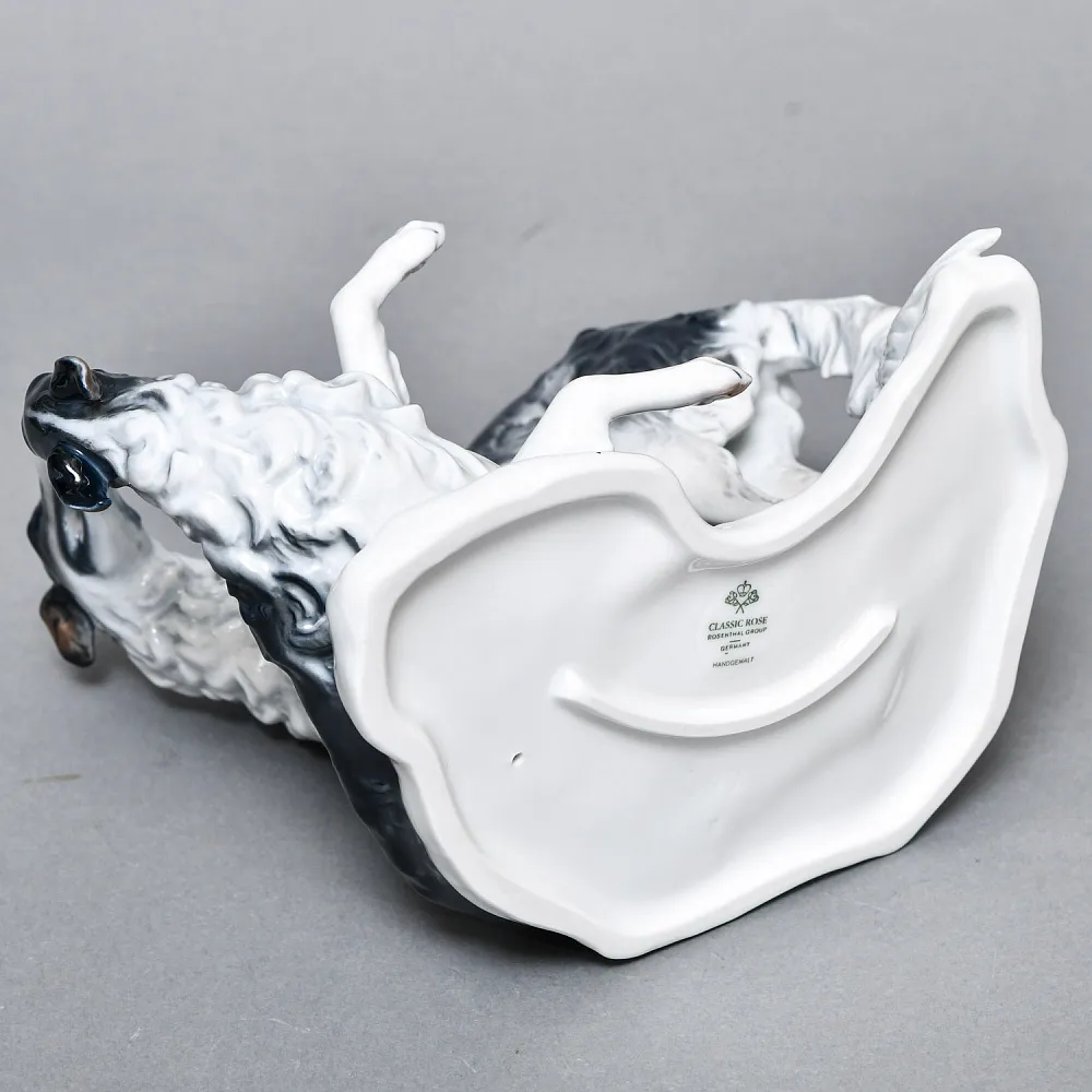 Коллекционная Фарфоровая статуэтка «Охотничьи собаки. Две Борзые», ROSENTHAL Германия.