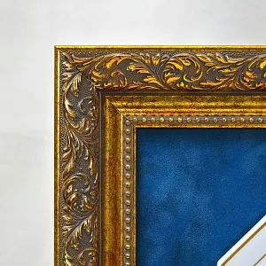 Картина - Панно - Фарфоровая Плакетка «Шехерезада и Король Шерияр», Villeroy&Boch. Германия - 1980 год.