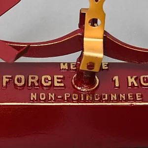Малые Бытовые Настольные Механические Весы FОRCE на 1 кг. Франция первая половина ХХ века!
