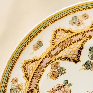 Большая Авторская Тарелка - Блюдо «Журавли» Фарфор KAISER Германия.