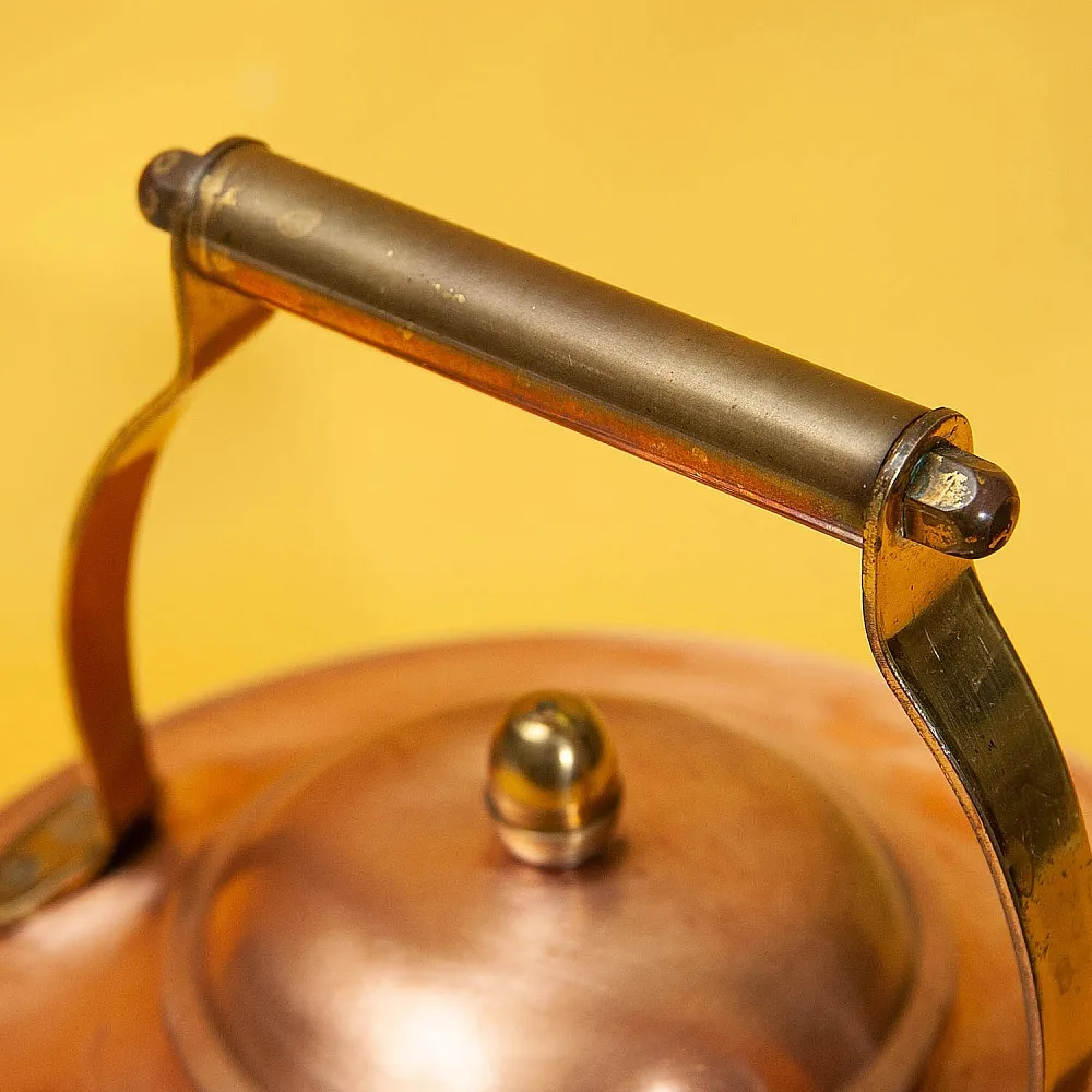 Винтажный Медный Чайник на 3 литра. Франция середина ХХ века.