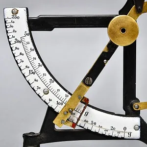 Винтажные Почтовые Механические Весы Повышенной точности до 250 гр. Германия 50 гг. 