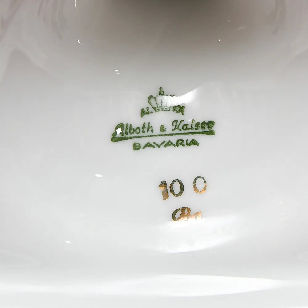 Коллекционный Фарфоровый Кувшин - Ваза «Садовые Розы», KAISER Porzellan Германия, 1960 - 1967 годы.