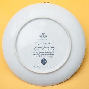  Коллекционная Тарелка «Птицы - Зимородки» Фарфор, Villeroy&Boch Германия, 80-е годы.