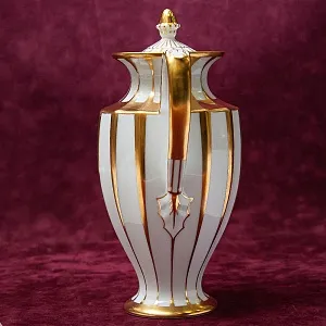 Чайный Сервиз в стиле АМПИР на 12 персон - 42 предмета, Furstenberg, Германия середина ХХ века.