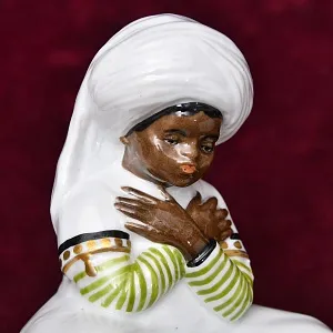 Коллекционная Фарфоровая статуэтка «Восточный Паж», Karl Ens Германия, первая половина ХХ века.