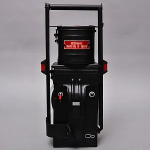 Большой Винтажный Железнодорожный Сигнальный Вагонный Фонарь, СССР - 1977 год.