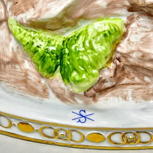 Редкость! Коллекционная Фарфоровая Статуэтка «ДВА ПУТТИ И ЛЕБЕДЬ», Scheibe - Alsbach Германия.