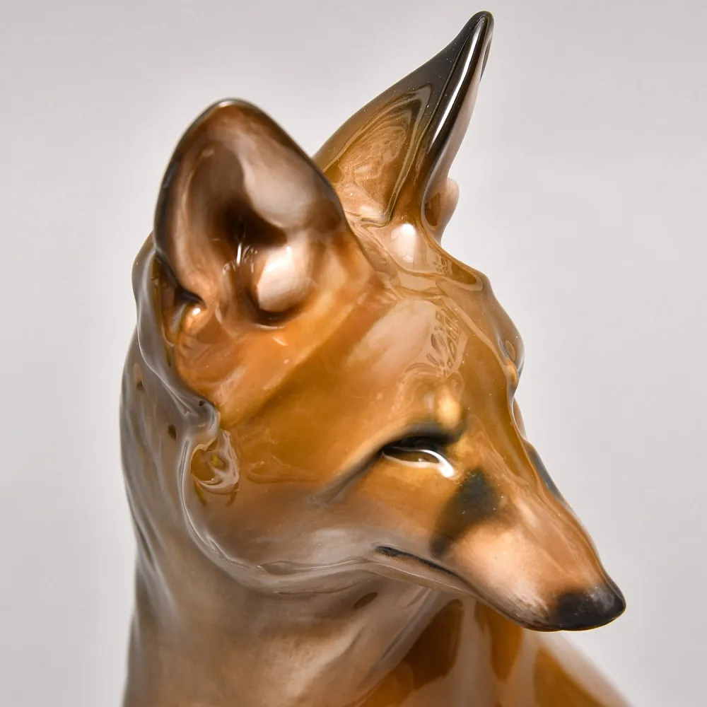  Авторская Коллекционная статуэтка «ЛИСА», Фарфор ROSENTHAL Германия - 1940 год.