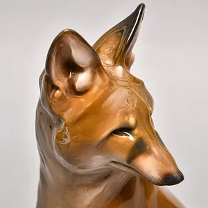 Авторская Коллекционная статуэтка «ЛИСА», Фарфор ROSENTHAL Германия - 1940 год.