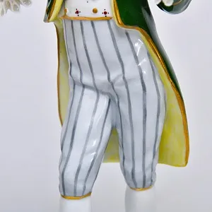 Коллекционная Фарфоровая статуэтка «Музыкант. Скрипач», SITZENDORF Германия, вторая половина ХХ в.