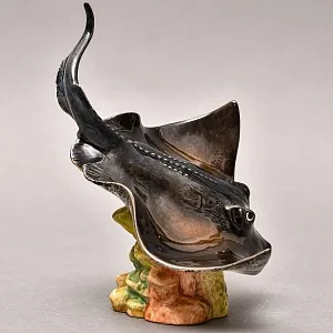 Коллекционная Фарфоровая статуэтка «Рыба - СКАТ», Goebel Германия, вторая половина ХХ века.