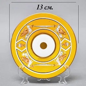 Антикварная Кофейная пара «Гриффоны», Фарфор Dressel & Kister Passau Германия, 1900 - 1922 годы. 