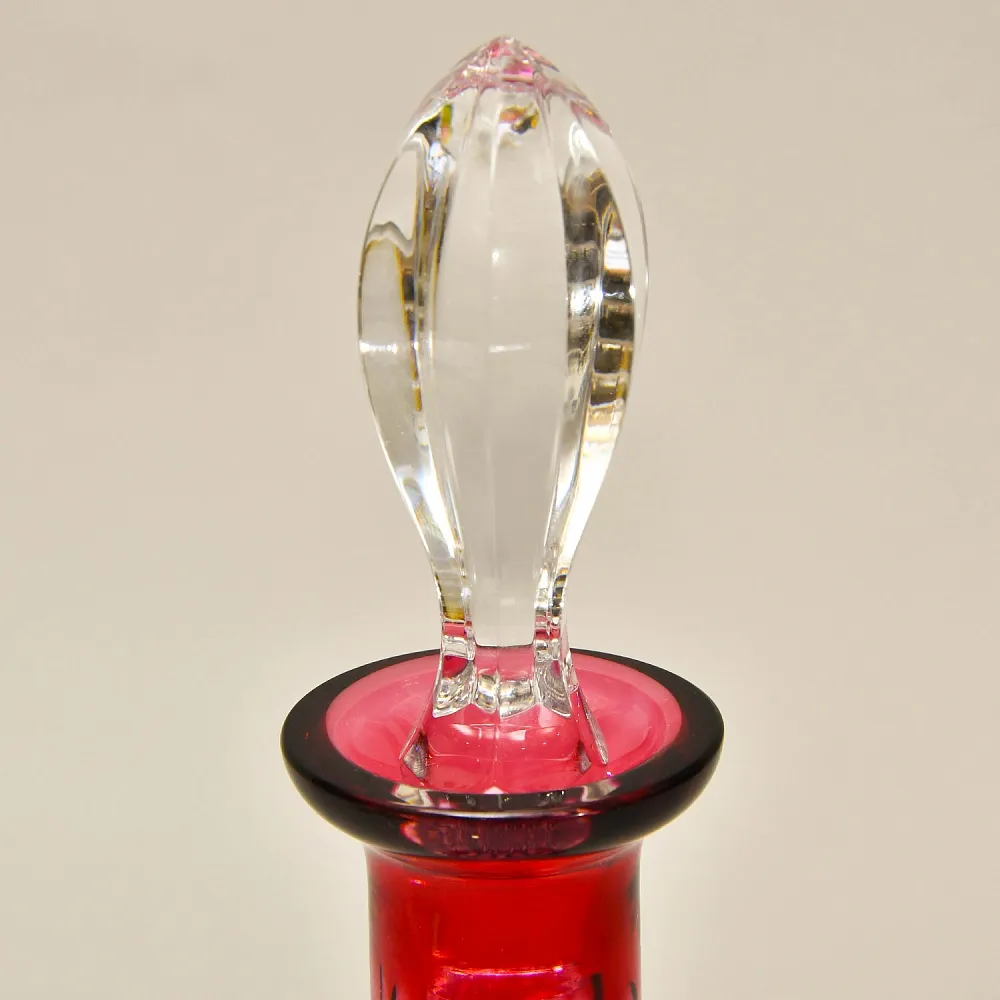 Графин - Штоф из Цветного Хрусталя JOSKA BODENMAIS Германия, 70 -е годы ХХ века.