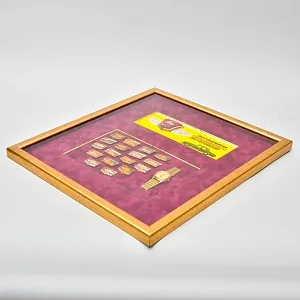 Памятное Подарочное Панно - Значки «Автомобили Горьковского автозавода»,  ГАЗ - СССР - 1984 год. 