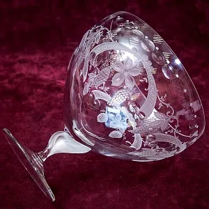 Винтажная Конфетница - Фруктовница - Ваза, Хрусталь Spiegelau Crystal Германия 60 -е гг.