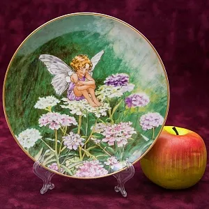 Коллекционная Тарелка - Блюдо «Фея Ибериса» Фарфор, Villeroy&Boch Германия -80 гг.