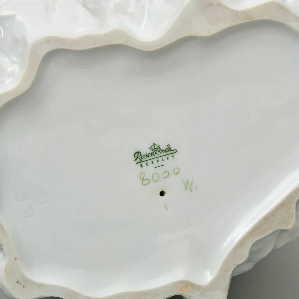 Редкость! Большая Фарфоровая Статуэтка «Балерина, завязывающая пуанту», ROSENTHAL Германия - 40е годы ХХ века.