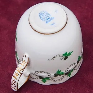 Классический Кофейный Сервиз PERSIL на 6 персон, 16 предметов. Фарфор HEREND, Венгрия.