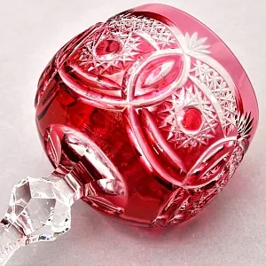 Набор - Шесть Бокалов для Вина Knittel FAKIRIS Силезия, Германия начало 50-х годов ХХ века.