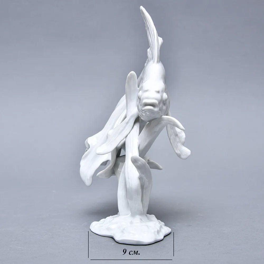 Коллекционная Фарфоровая статуэтка «Золотая Рыбка», ROSENTHAL Германия, 1974 - 1982 годы.