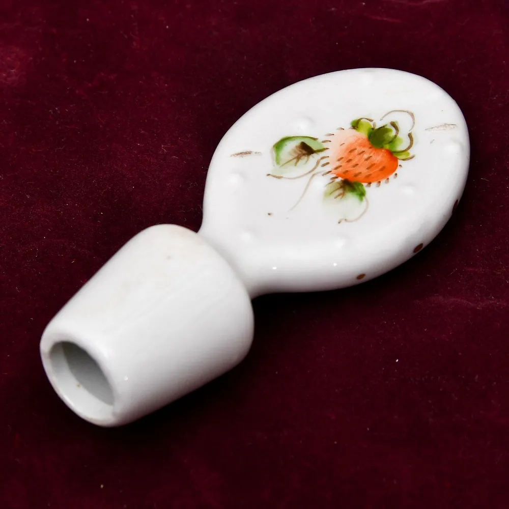 Винтажный Фарфоровый Флакон - Штоф «ПЛОДЫ», Sevres Style ФРАНЦИЯ, середина ХХ века.