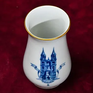 Коллекционная Фарфоровая Вазочка - Карандашница MEISSEN Германия, вторая половина ХХ века.