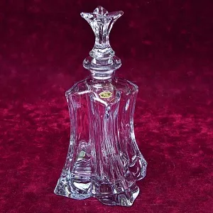 Редкость! Штоф - Графин «Ледяная Корона» Хрусталь, VAL SAINT LAMBERT Бельгия, конец 60-х гг.
