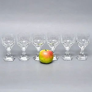 Редкость! Хрустальные Бокалы - Фужеры для Вина серия «Mercury», BACCARAT, Франция, 80 -гг. 