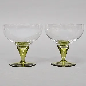 Фужеры для Шампанского - Креманки «Papyrus», Хрусталь Rosenthal Studio Line, Германия -1960 - 1969 годы. 