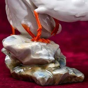 Редкость! Фарфоровая Статуэтка «Птицы - Чайки - Две крачки», Hutschenreuther Германия - 1955 год.