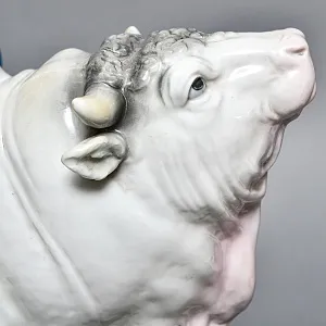 Редкость! Очень Большая Фарфоровая статуэтка «ПОХИЩЕНИЕ ЕВРОПЫ», Karl Ens Германия, начало ХХ века. 