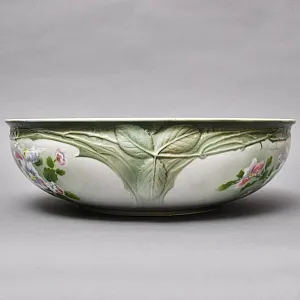 Фаянсовый Набор для Умывания «Яблоневый цвет», K&G Luneville Франция, 1900 - 1920 годы.