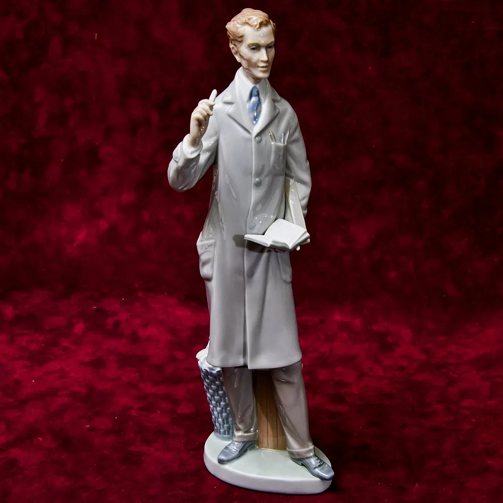 Редкость!!! Коллекционная Фарфоровая Статуэтка «УЧИТЕЛЬ», Lladro Испания - 1972 год.