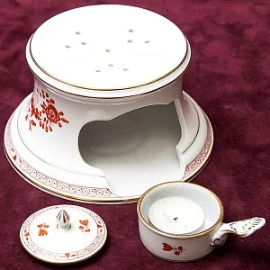 Чайный Сервиз «Индийский цветок» на 6-ть персон Фарфор MEISSEN / МЕЙСЕН Германия.