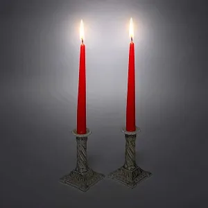 Антикварные Парные Подсвечники на одну свечу, Silverplate, SHEFFIELD Англия начало ХХ века. 